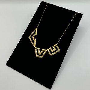 MADEWELL Long Geometric Slider Necklace